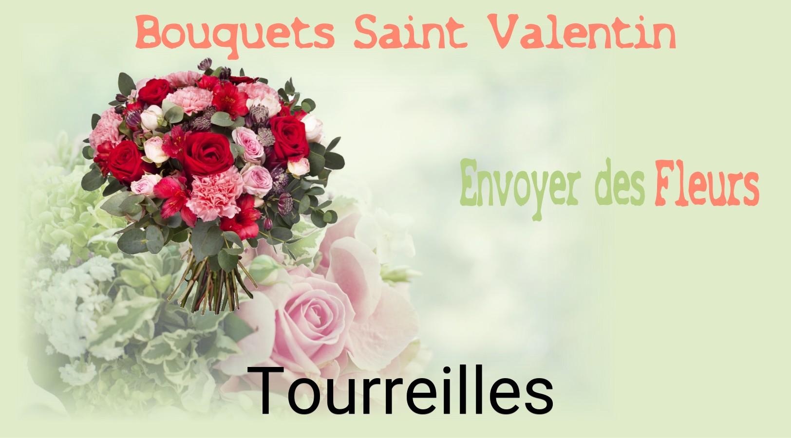 Roses de Saint-Valentin livrées à Tourreilles